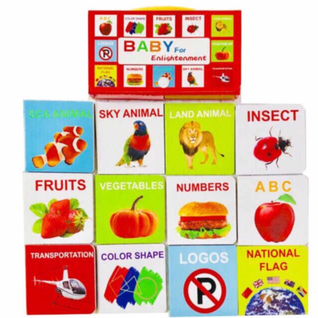 COD 12 in 1 Baby books (hardbound/thick pages) Shopee Philippines