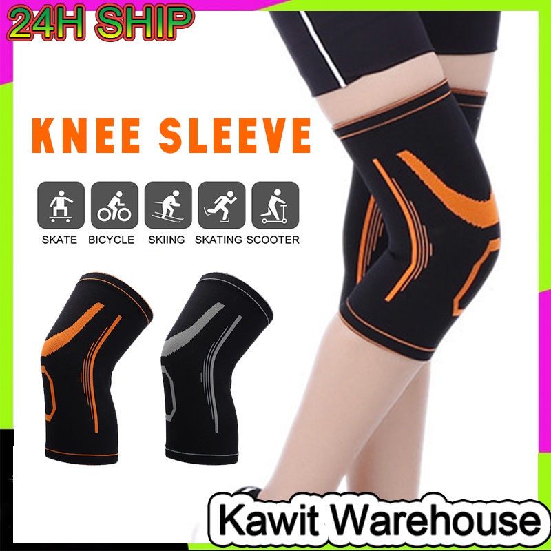 Knee Pads Fitness Running Cycling Knee Support Braces Elastic Nylon