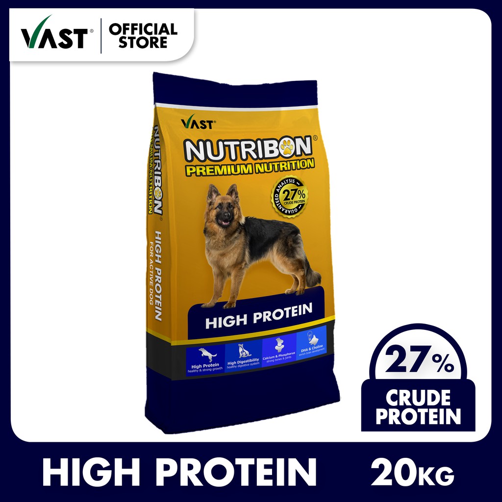 NUTRIBON HIGH PROTEIN DOG FOOD (20KG) Shopee Philippines