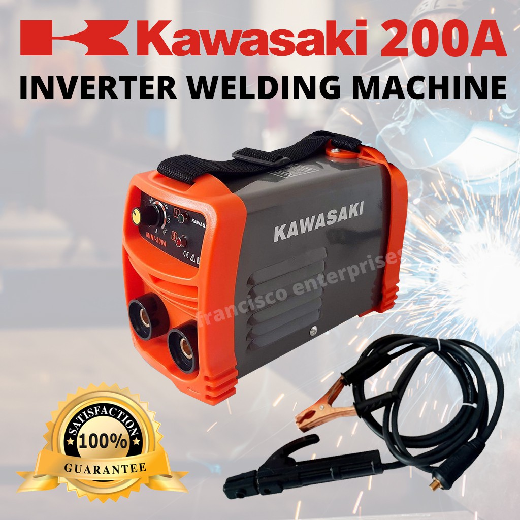 Kawasaki Welding Machine 200A Inverter Mini Shopee Philippines