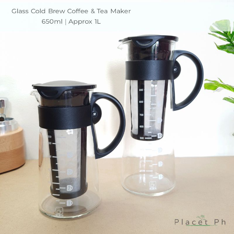PLACET PH Cold Brew Coffee & Tea Maker for Cold Brew Iced Coffee