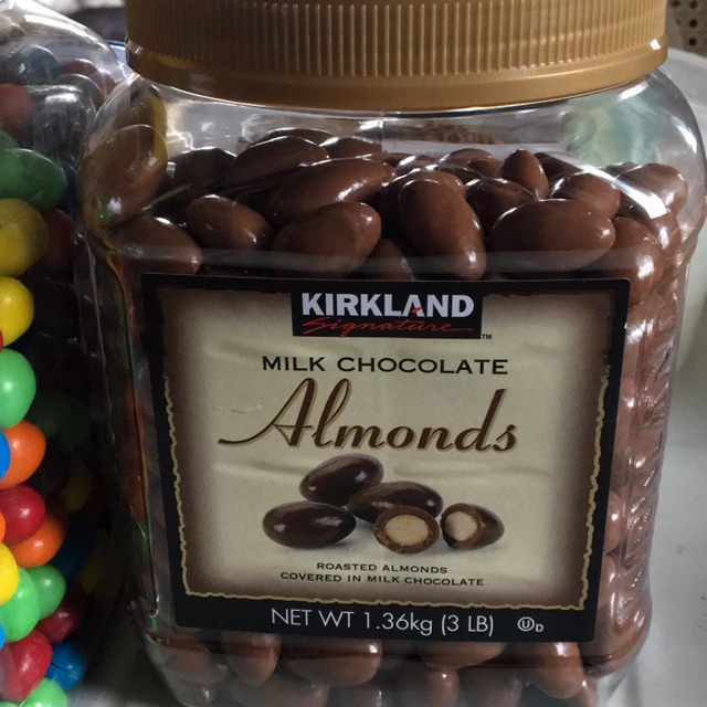 Kirkland Signature Milk Chocolate Almonds Shopee Philippines
