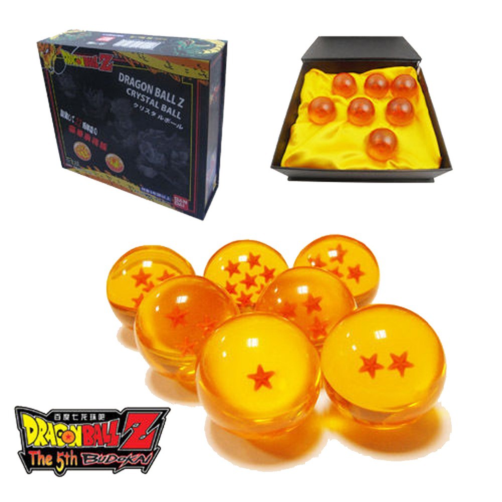 DragonBall Z Collectibles 1set 7 Stars Crystal Balls Dragon Ball Z Set