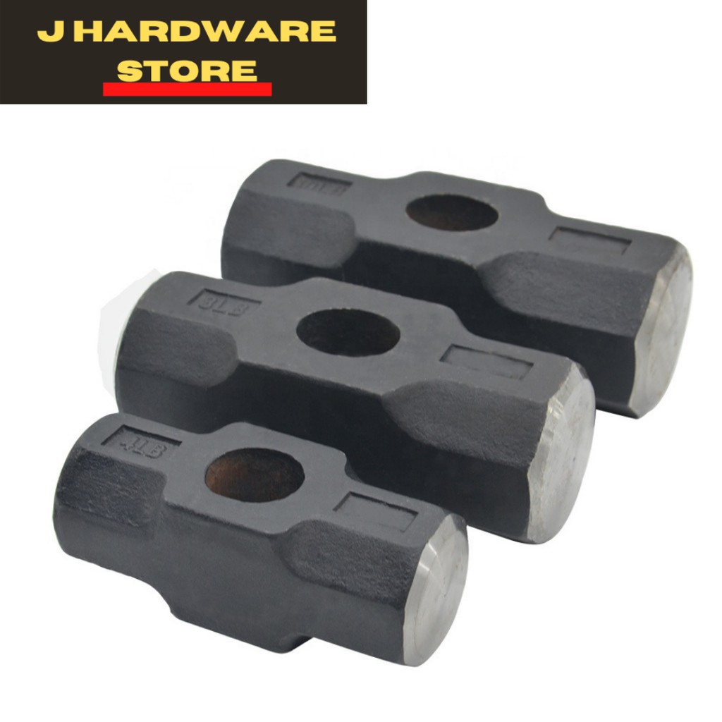 Octagonal Steel Sledge hammer Head only Shopee Philippines