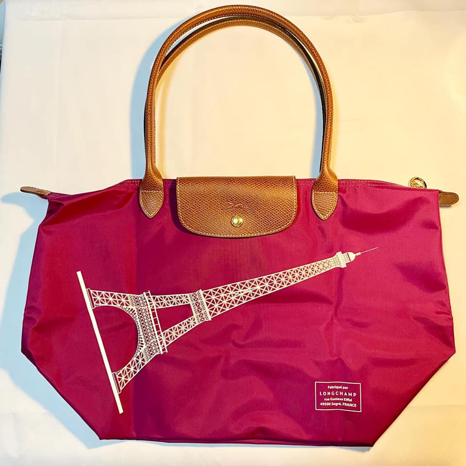 Longchamp 2018 Le Pliage Paris Limited Edition Tote Bag Shopee