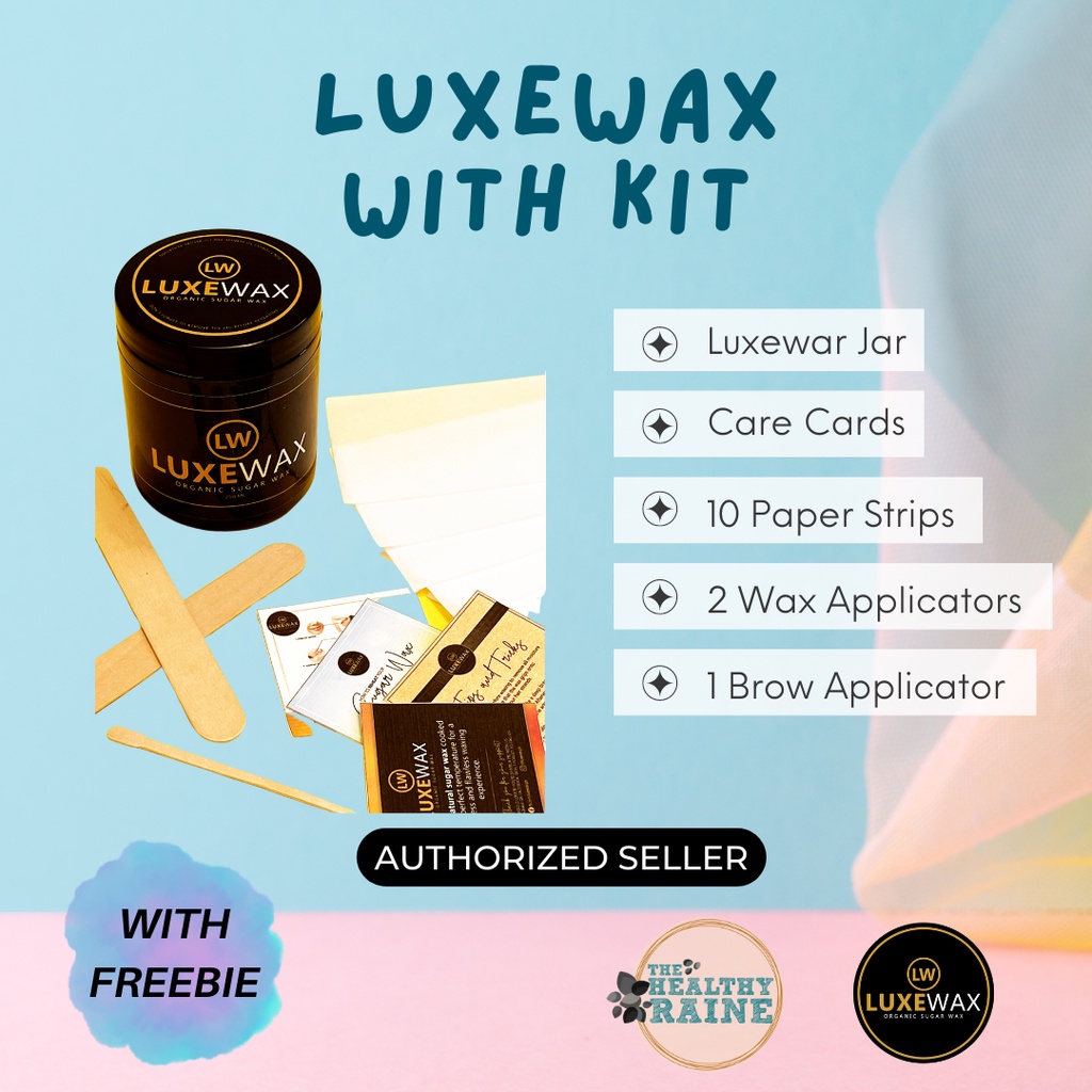 LUXEWAX Wax Kit Sugar Wax) WITH FREEBIE Shopee Philippines