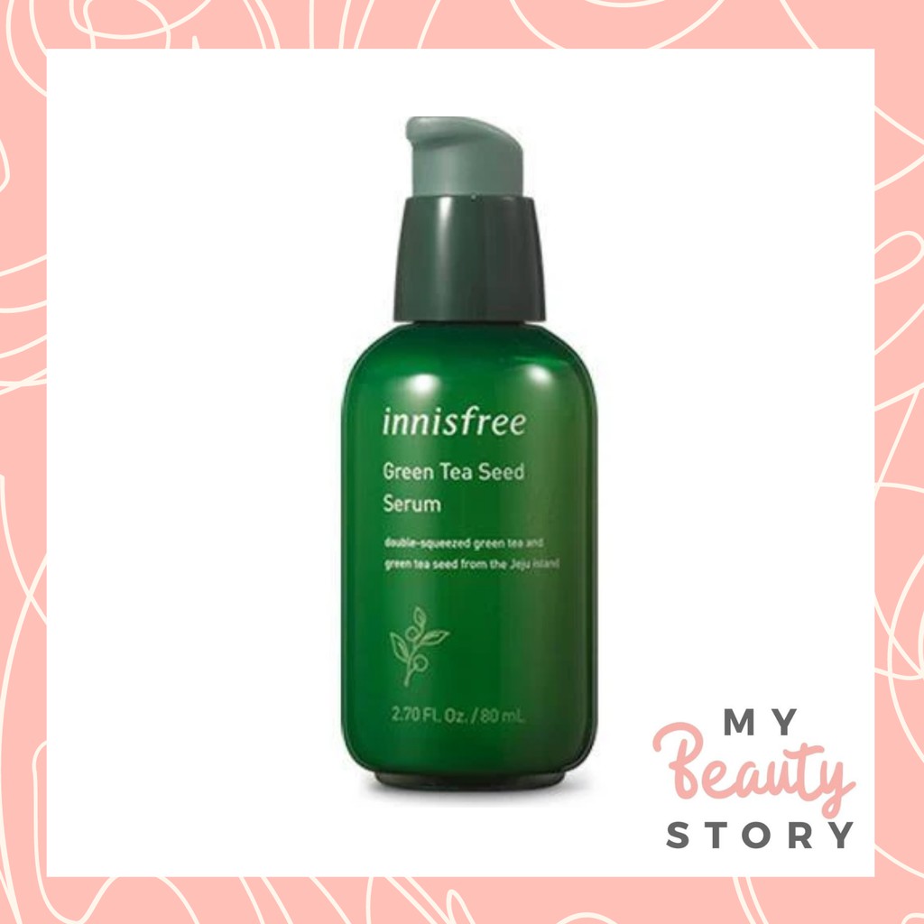 [AUTHENTIC] Innisfree Green Tea Seed Serum 80ml / 30ml / 15ml Shopee Philippines