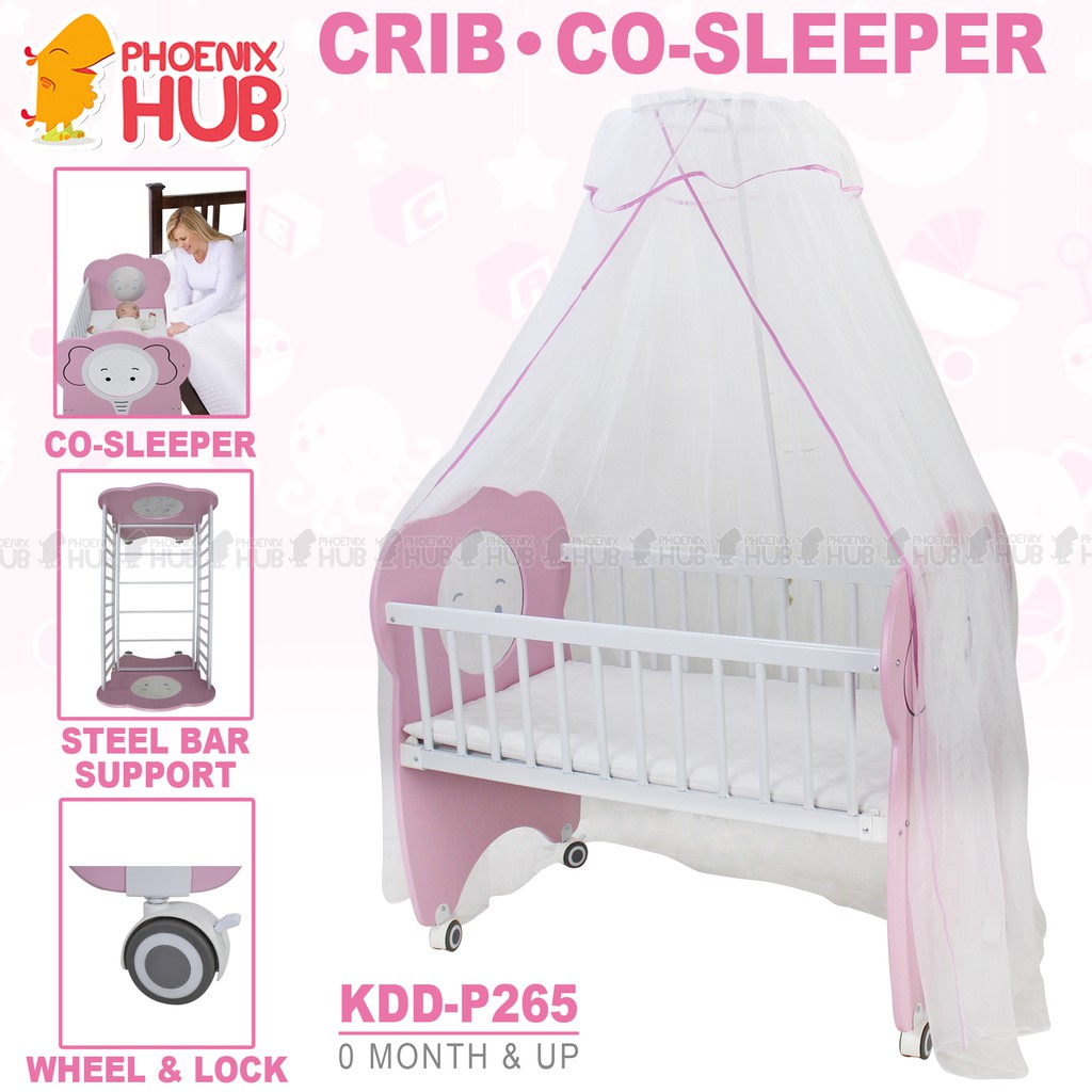 Phoenix Hub KDDP265 Newborn Baby Crib Character Design Playpen Co
