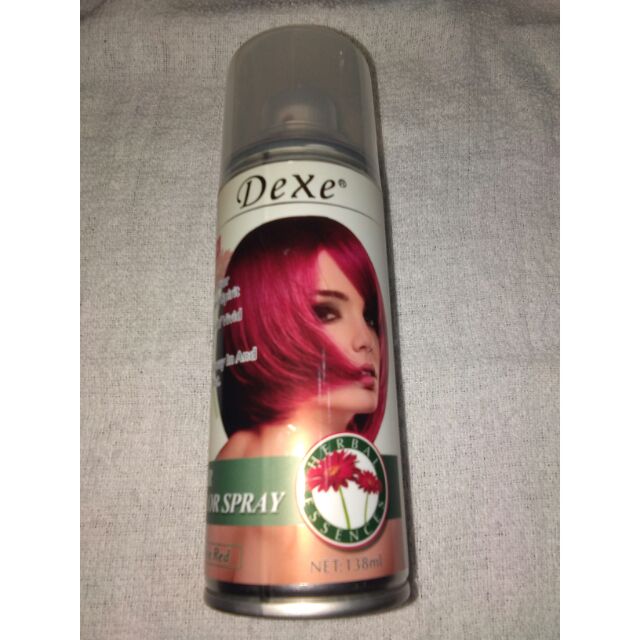 Dexe hair color spray (red) Shopee Philippines