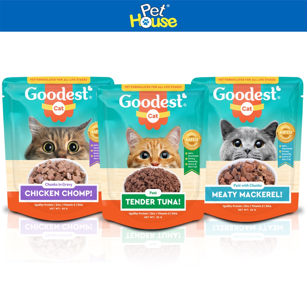 Goodest Cat food in pouch for all life stages 85g Shopee Philippines