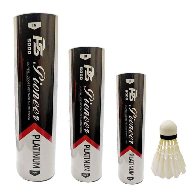 Pioneer Feather Shuttlecock Platinum (Goose Feather) Shopee Philippines