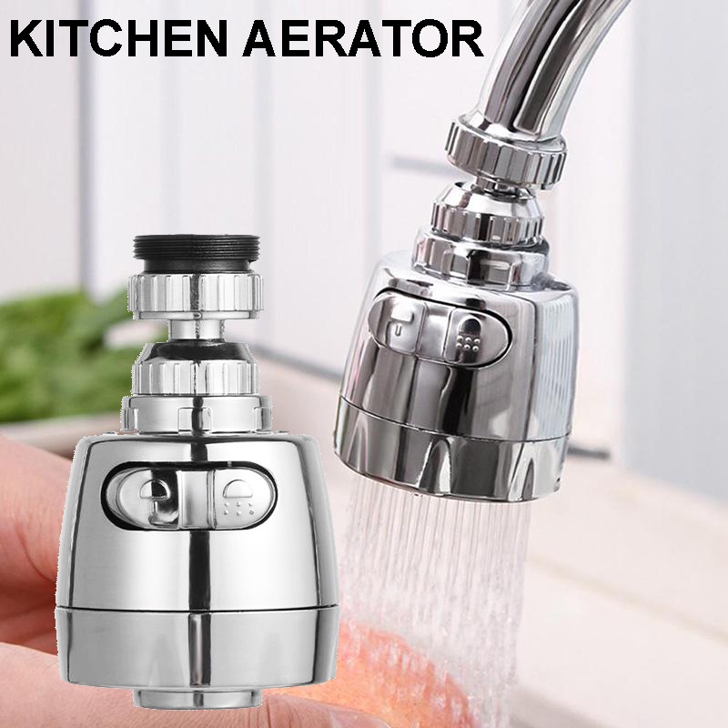 Kitchen Aerators ABS TwoSpeed Universal Water Saving Mixer Aerators
