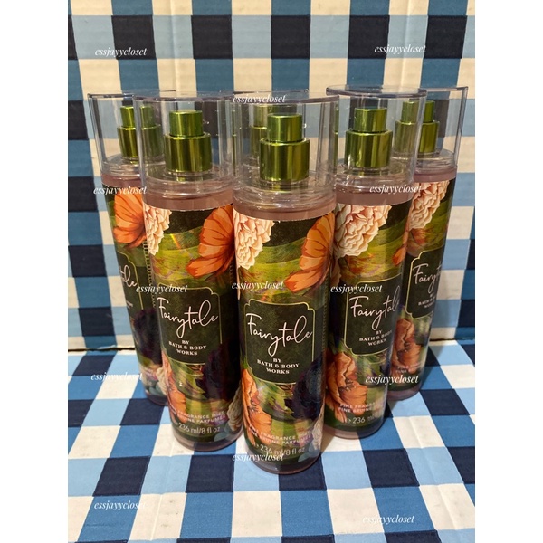 Original Bath & Body Works Fairytale mist,lotion and edp Shopee