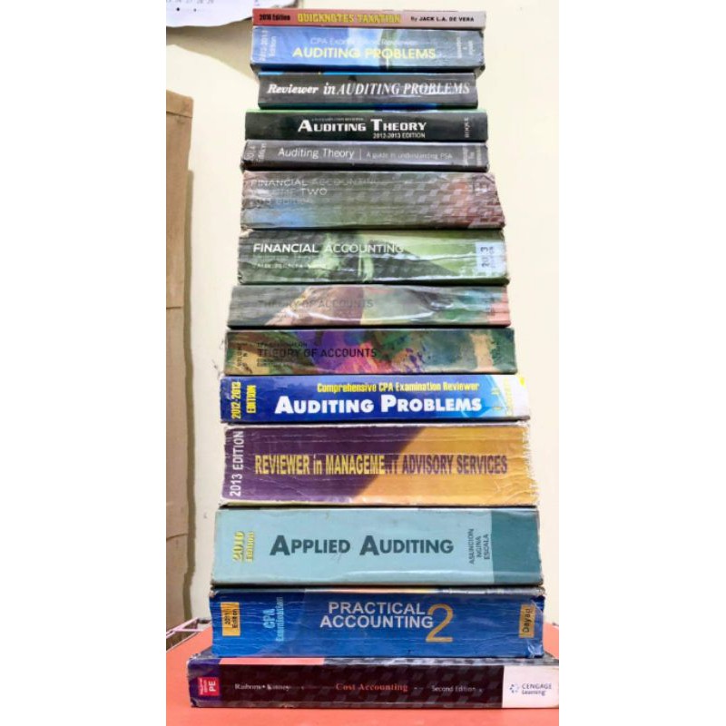 CHEAP Accounting Books, Cost, practical Accounting,MAS,Aud