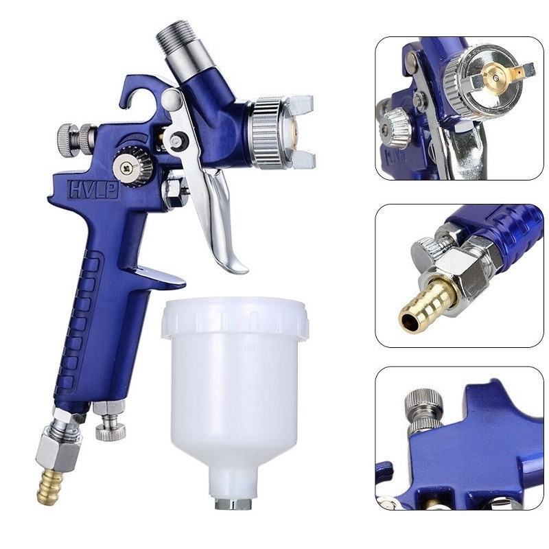 Mini Air Spray Guns Nozzle H2000 Professional HVLP Spray Gun for