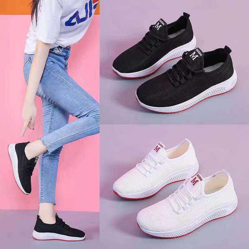 Vita korean rubber sneakers ladies shoes for women COD Shopee