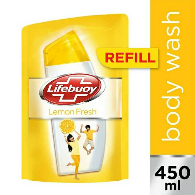 Lifebuoy BODY WASH ALL VARIAN REFILL 450 ML antiseptic Soap Bar