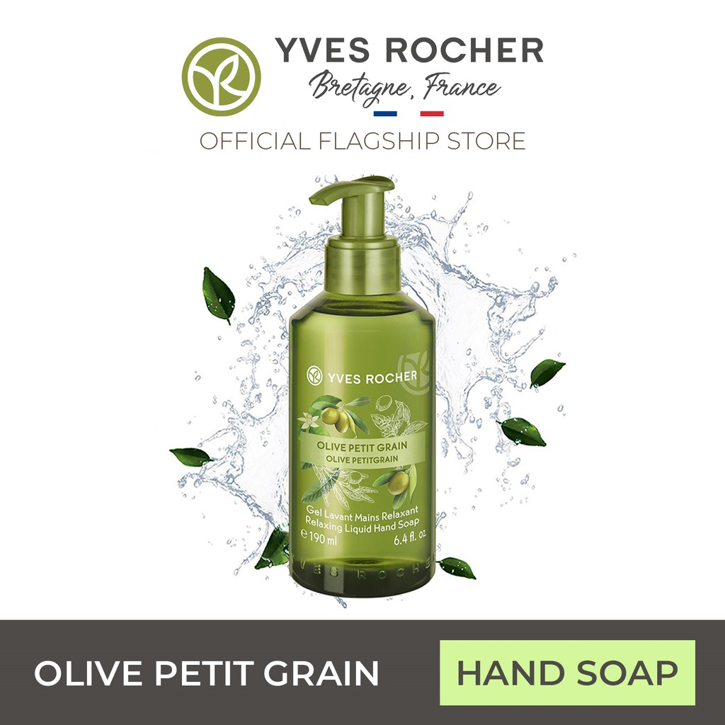 YVES ROCHER Olive Petitgrain Liquid Hand Soap 190ml Shopee Philippines