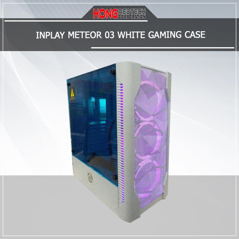 INPLAY METEOR 03 WHITE GAMING CASE Shopee Philippines