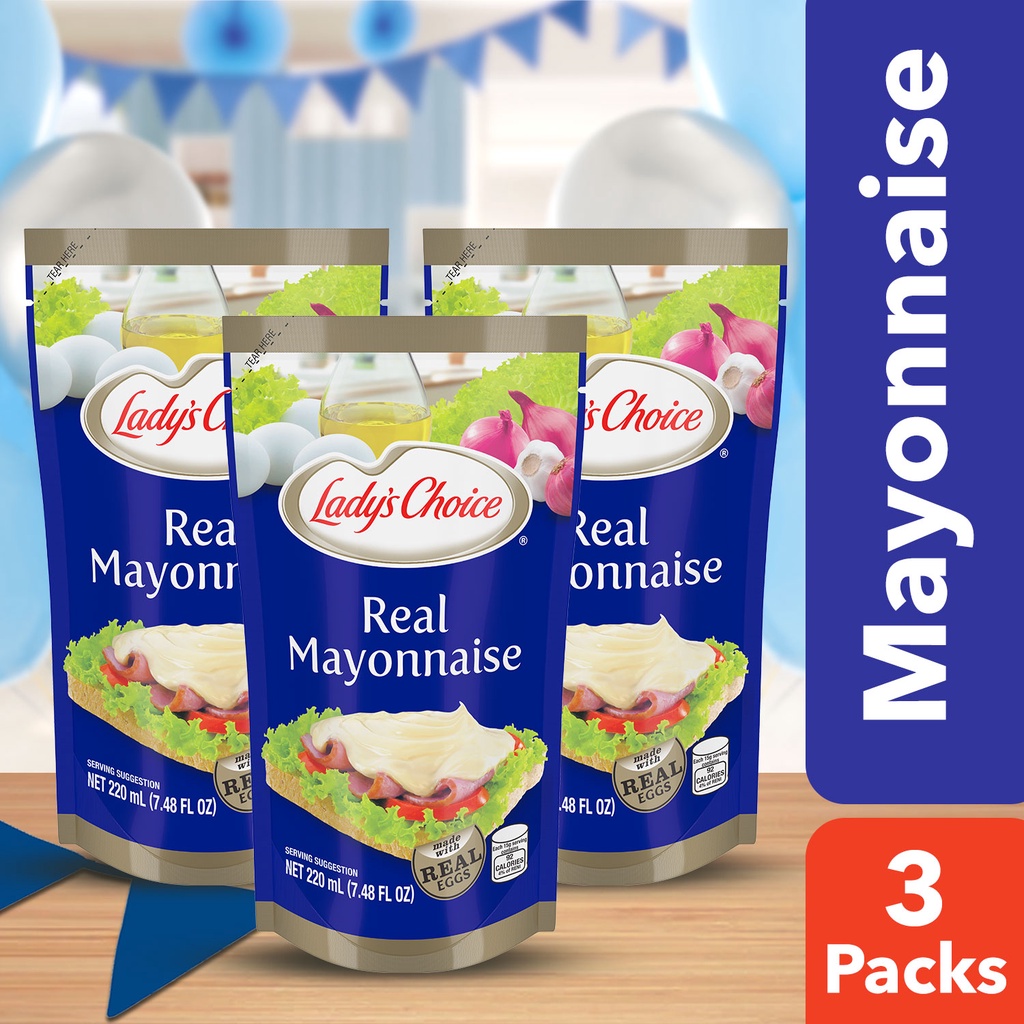 Lady's Choice Mayo Real Mayonnaise and Healthy Mayonnaise Regular Made