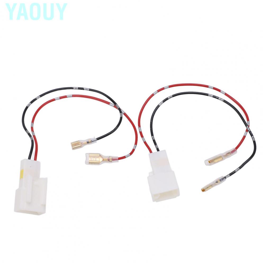 Yaouy Car Amplifier Audio Cable Speaker Wire Signal Input Male Female
