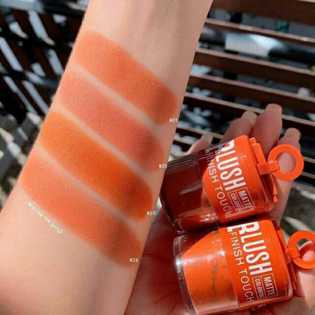 kiss.beauty blush finish touch mATTE colorfull Shopee Philippines