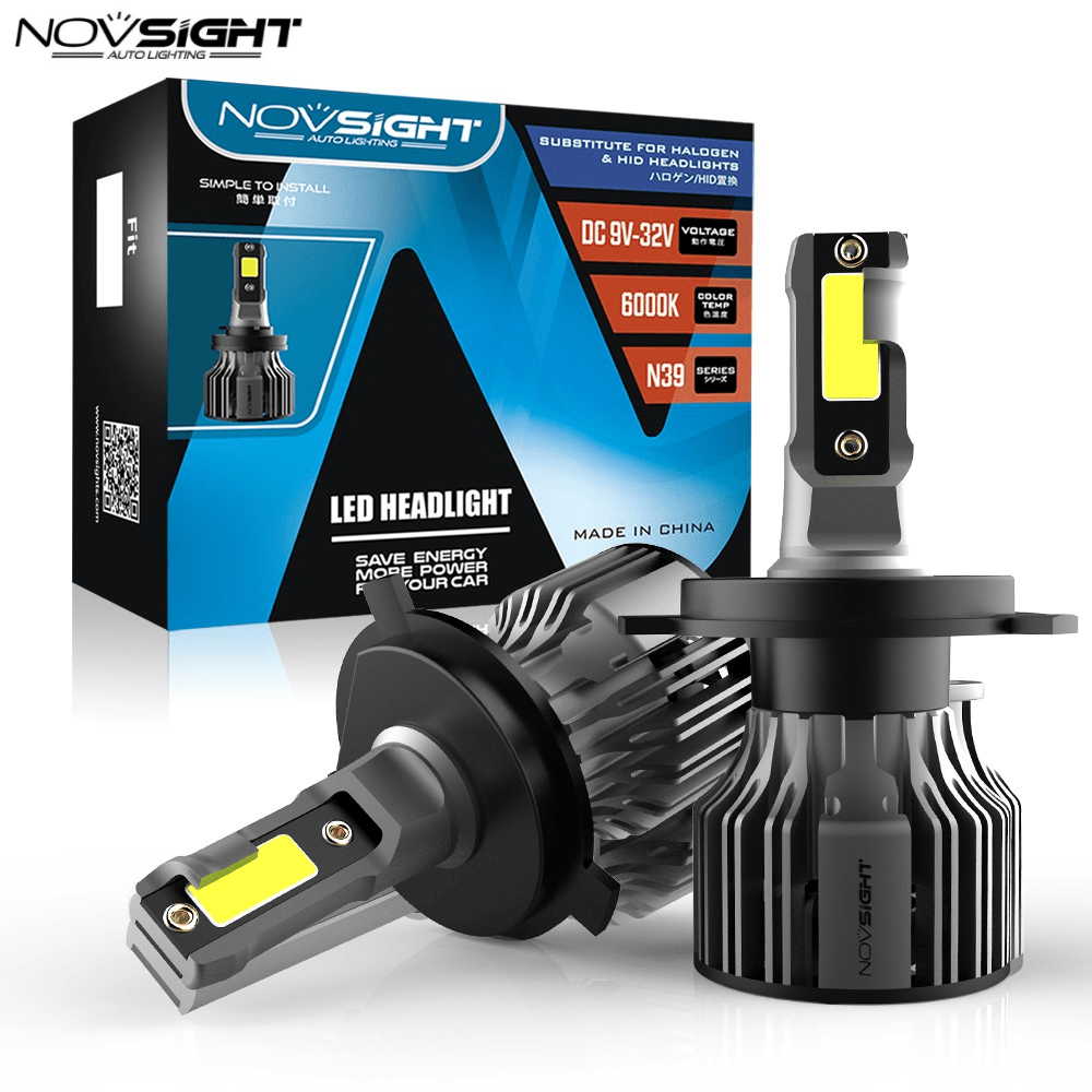 Novsight N39 9005 9006 H4 H7 H11 880 881 Mini Car LED Headlight 72W