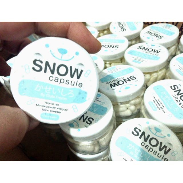 SNOW CAPSULE by gluta frozen Shopee Philippines
