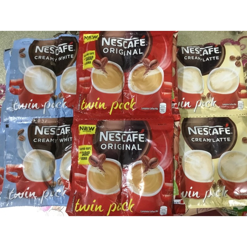 Nescafe 3 in 1 Coffee Drink Twin Pack 55g X 10 Sachet Shopee Philippines