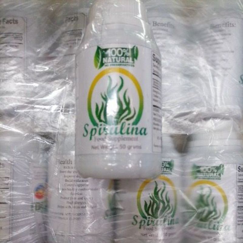 spirulina capsule 100pcs Shopee Philippines