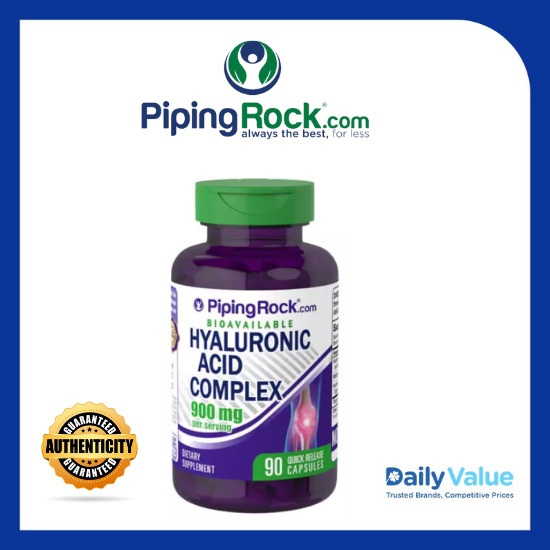 Piping Rock Hyaluronic Acid Complex, 900 mg, 90 Quick Release Capsules