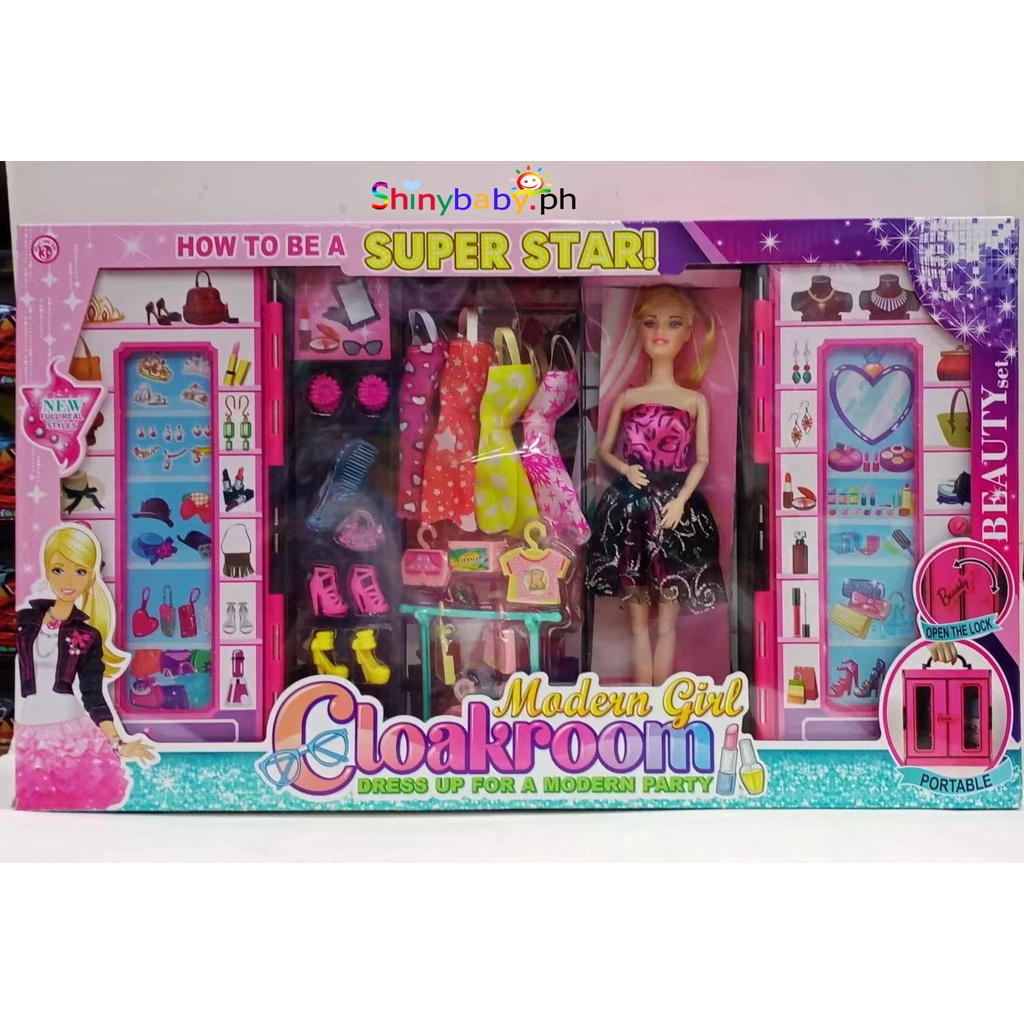 Fashion Doll Ultimate Dream Wardrobe Dress Up Princess Doll Accessories