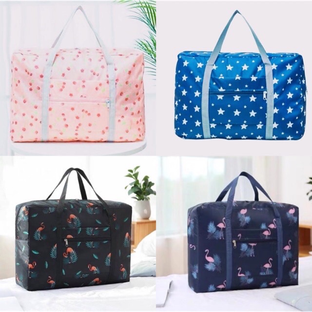 Wind Blows Foldable Travel Bag Design Shopee Philippines