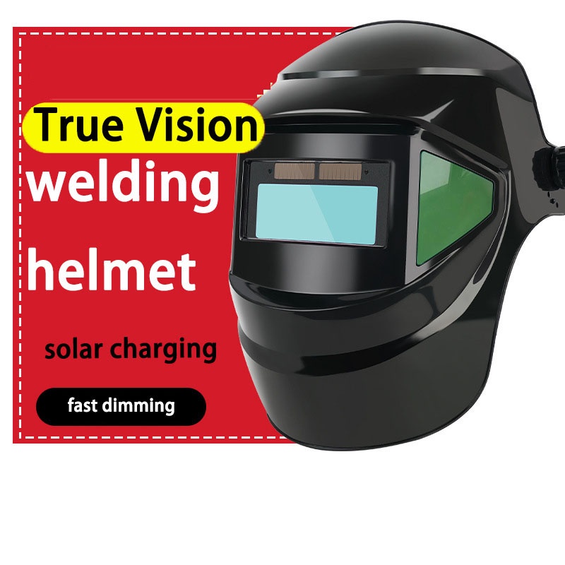 True color LCD screen welding mask auto darkening welding helmet