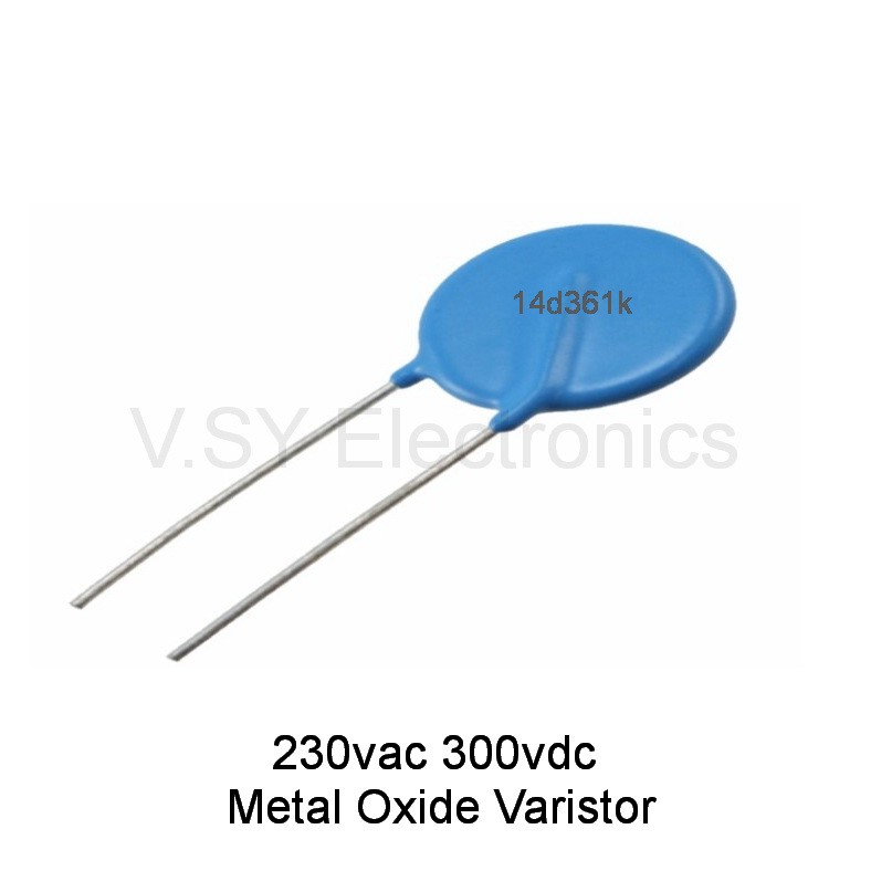 Varistor 14d361k 230v ac 300v dc Metal Oxide Varistor Original High Quality Shopee Philippines