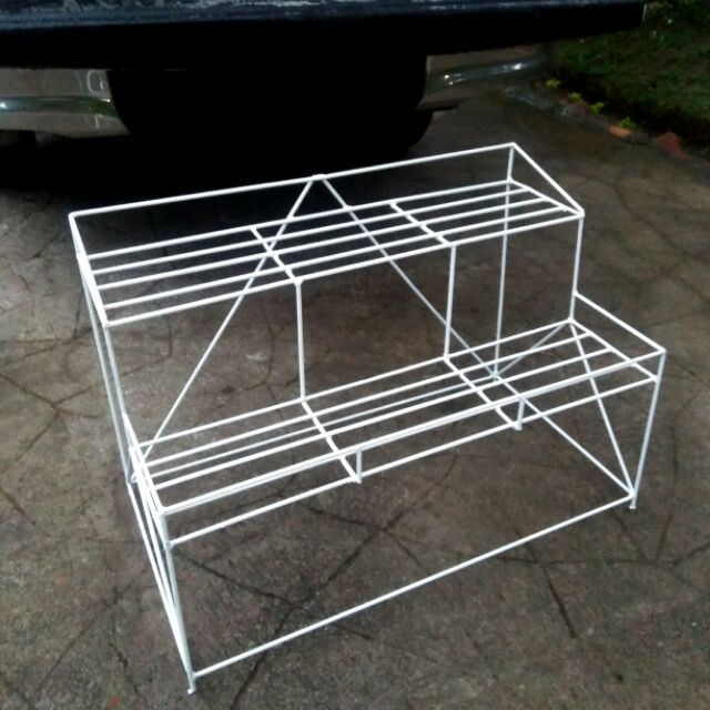2 TIER METAL PLANT RACK Shopee Philippines