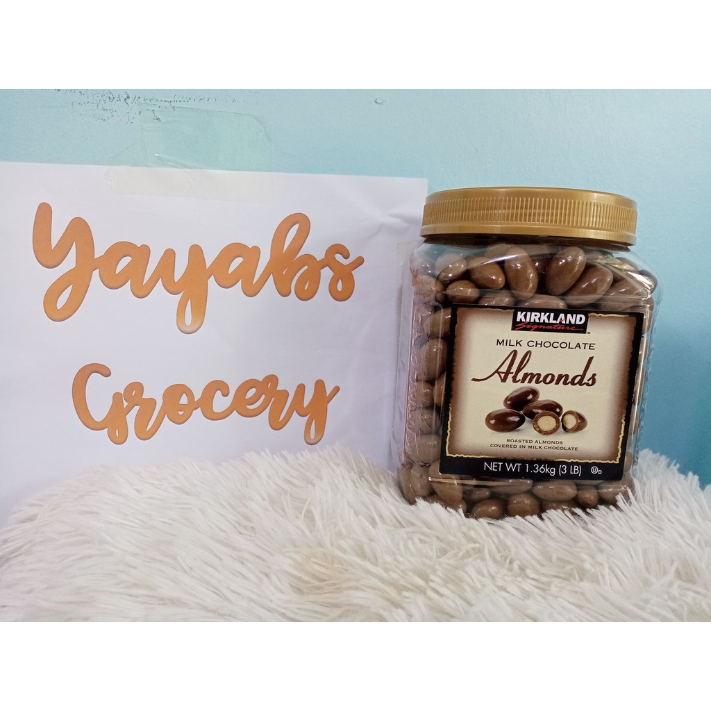 Kirkland Signature Milk Chocolate Almonds 1.36kg Shopee Philippines