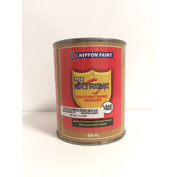 Polyurethane Varnish Gloss Nippon 1/2 Liter Shopee Philippines