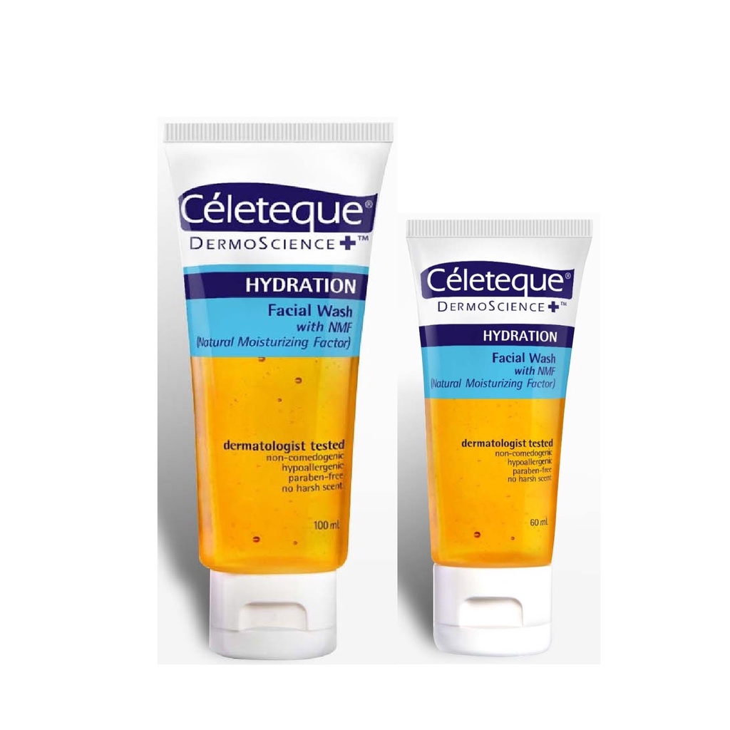 Celeteque Hydration Facial Wash (60mL & 100mL) Shopee Philippines
