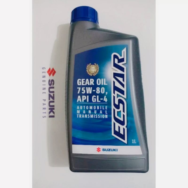 ECSTAR 1L Gear Oil 75W80, API GL4 Automobile Manual Transmission (Gear