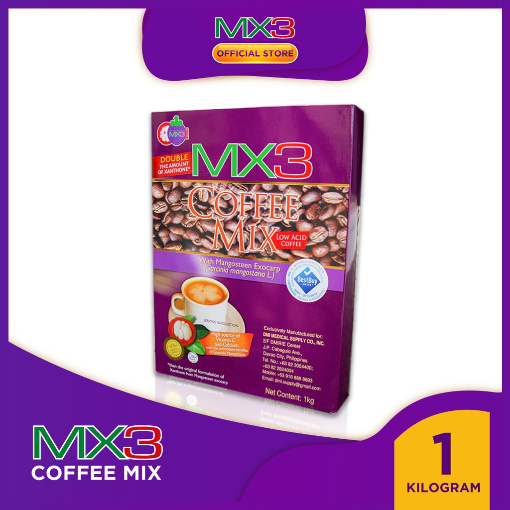 MX3 Coffee Mix with G. Mangostana 1kg Shopee Philippines
