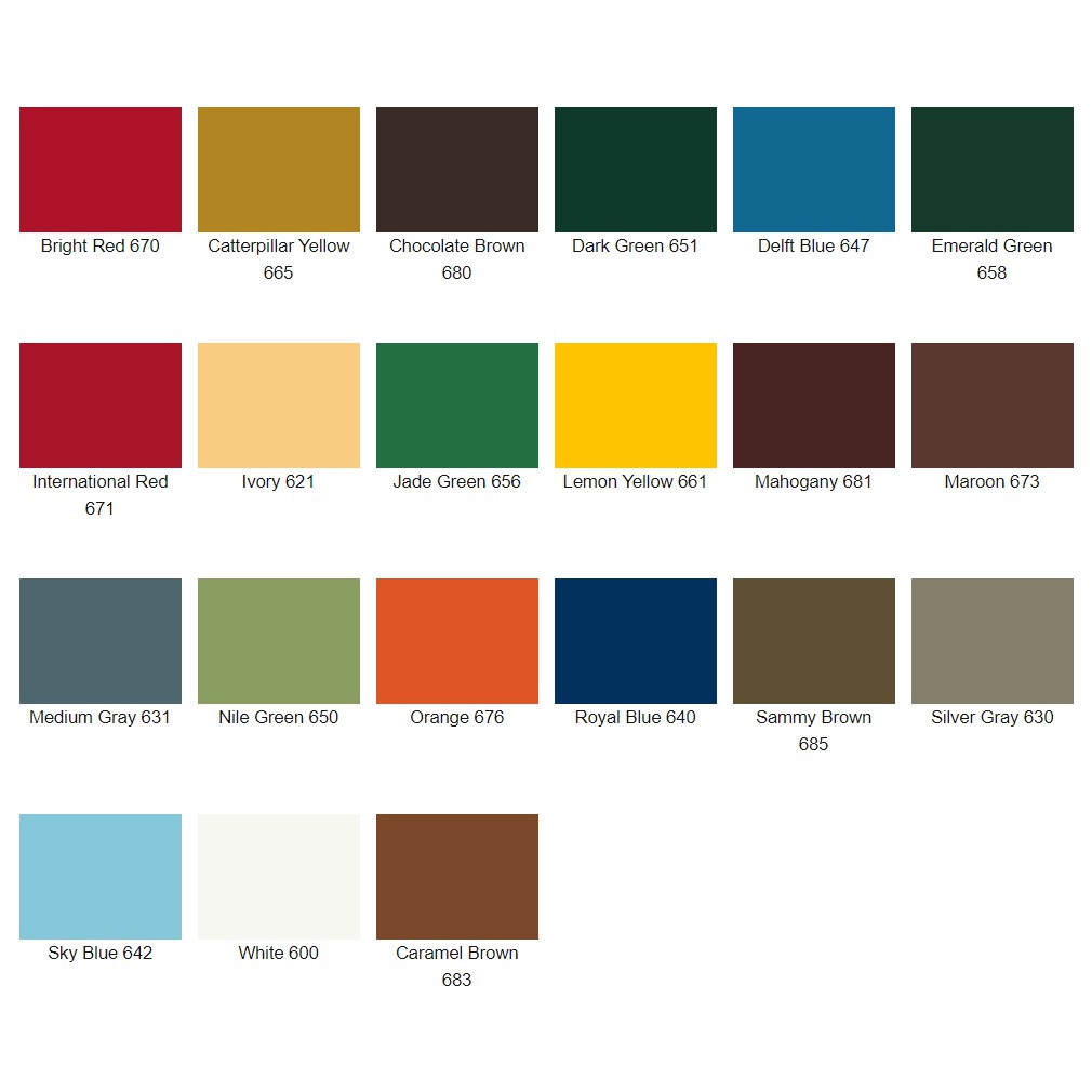 Paint Color Chart Boysen