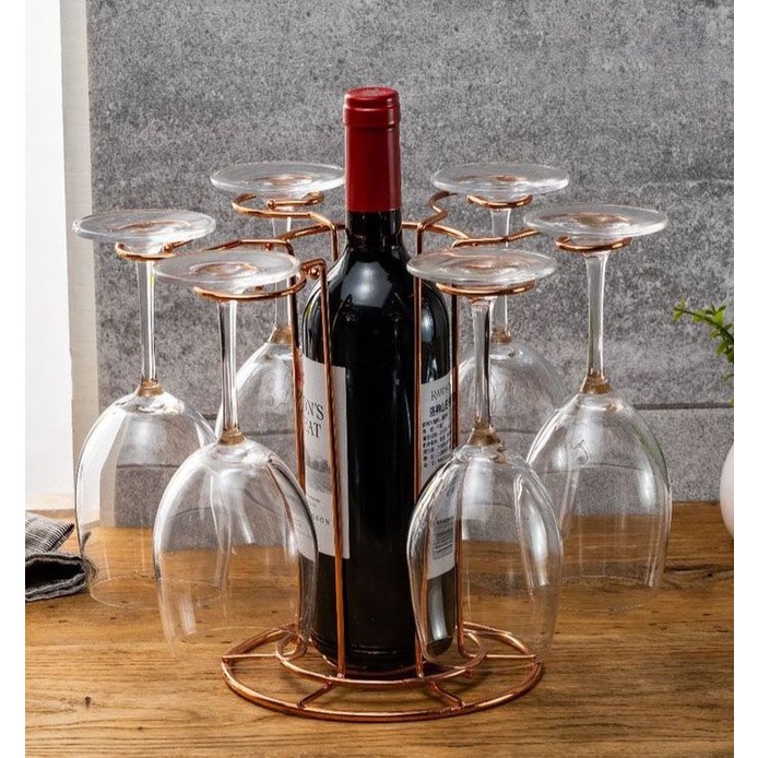 Wine Cup Holder 007Hanging Drinking Glasses Stemware Rack Shelf Wine