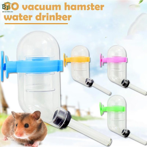 60ml BO Leakproof Vacuum Pets Hamster Drinking Water Dispenser Feeder
