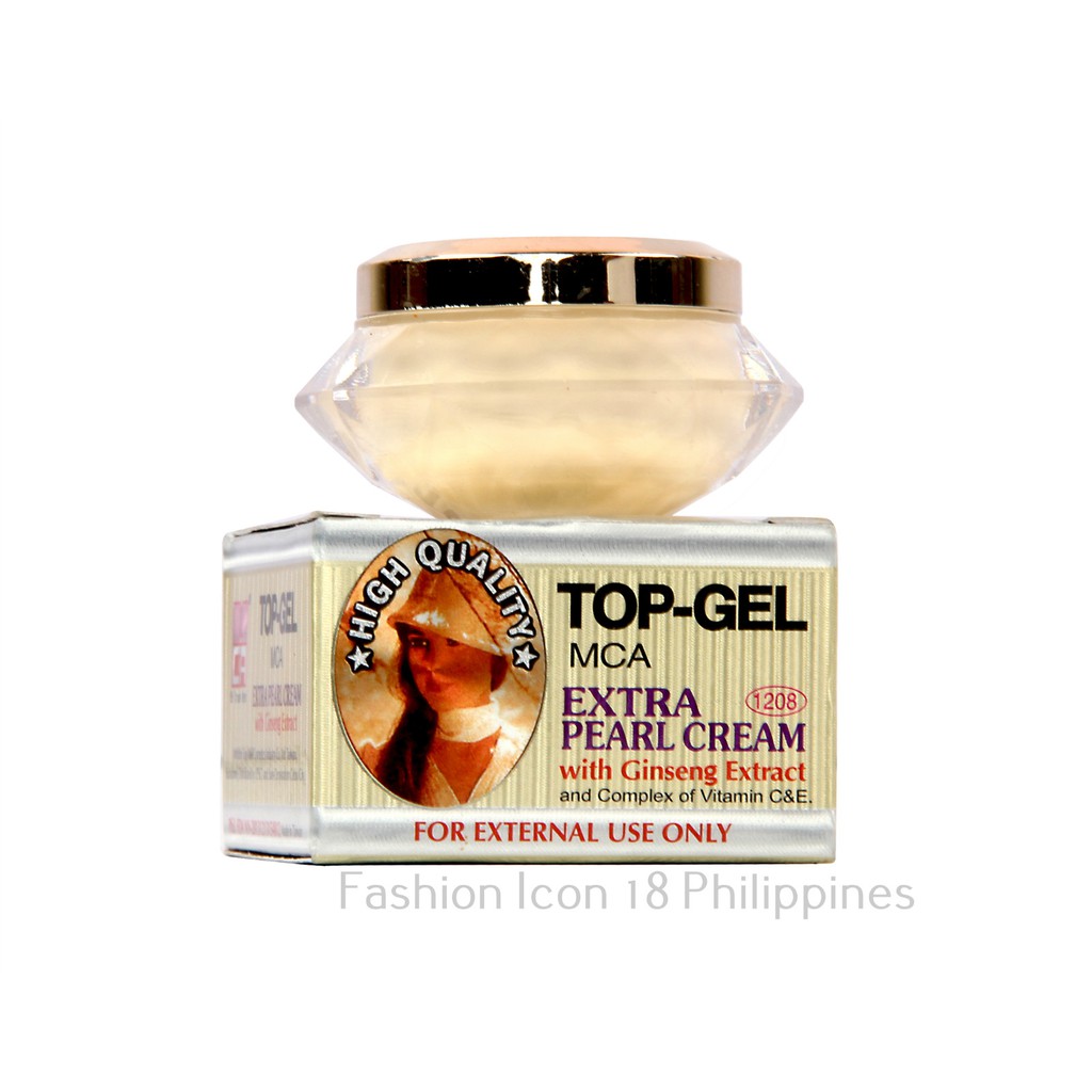 Top Gel Extra Pearl Cream plus/ Vit. C&E Ginseng Shopee Philippines