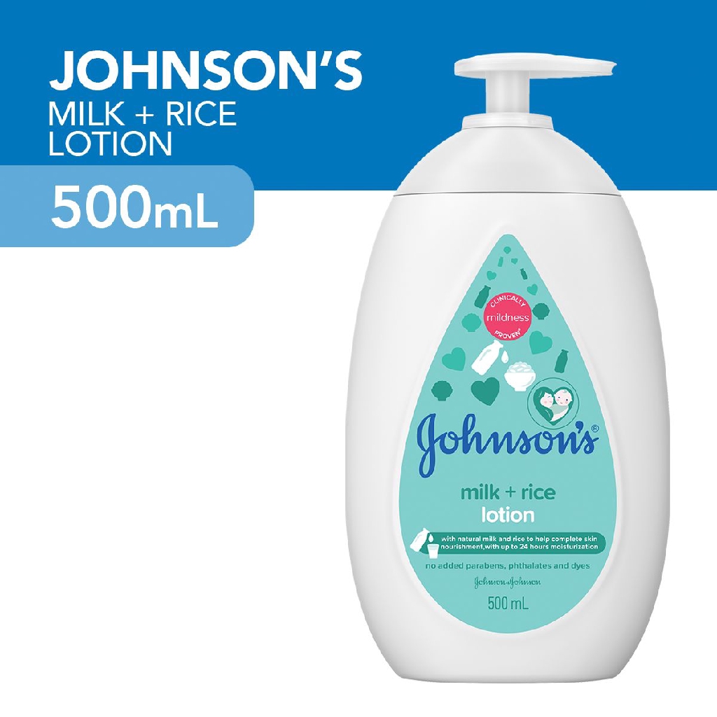 Johnson's Milk + Rice Lotion 500mL Shopee Philippines