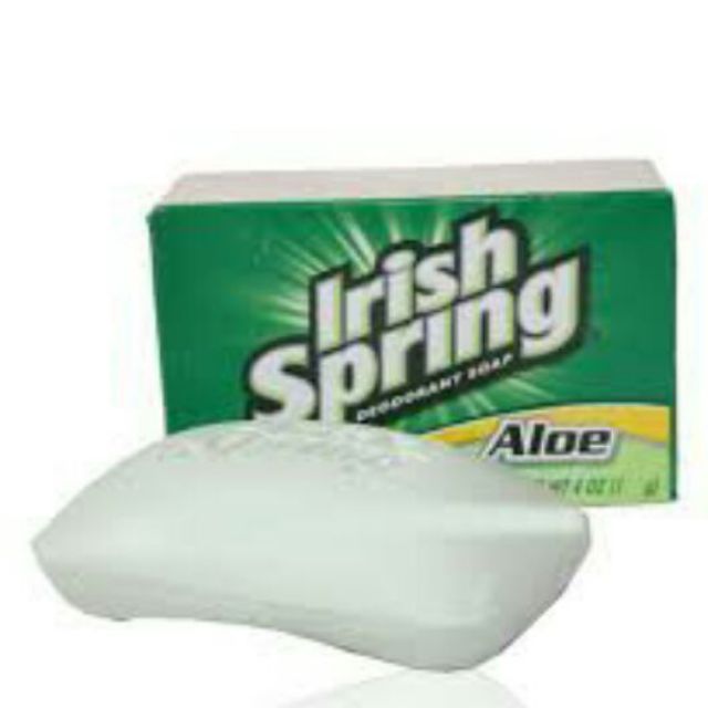 Irish Spring bar soap Aloe 106.3g Shopee Philippines