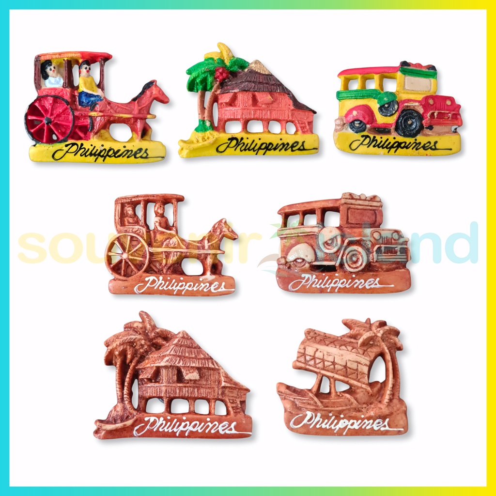 Philippine Icons Resin Refrigerator Ref Philippine Souvenir