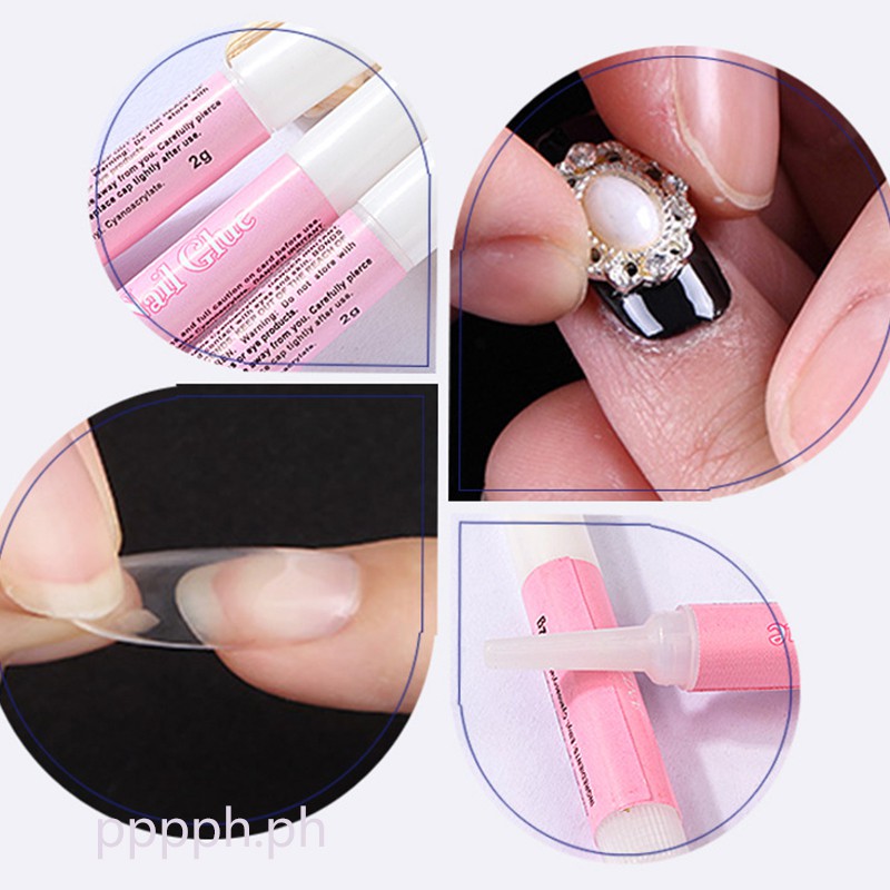 Nail Glue Fake Finger Glue Nail Quickdrying Glue Essential Tools for