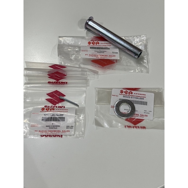 Genuine Axle/Shaft/Washer/Cotter Pin Center Stand Raider150 Shopee